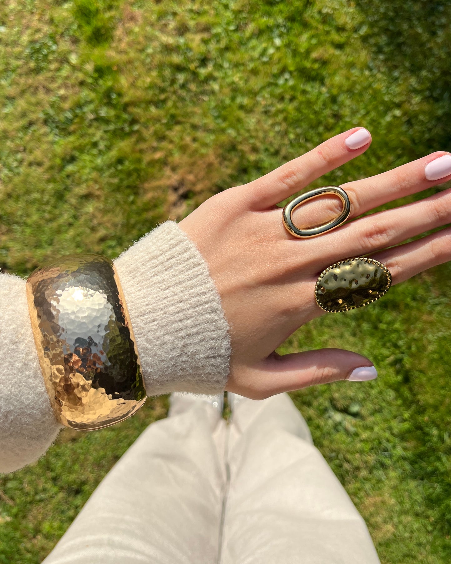 Pulsera Mosaico Oro