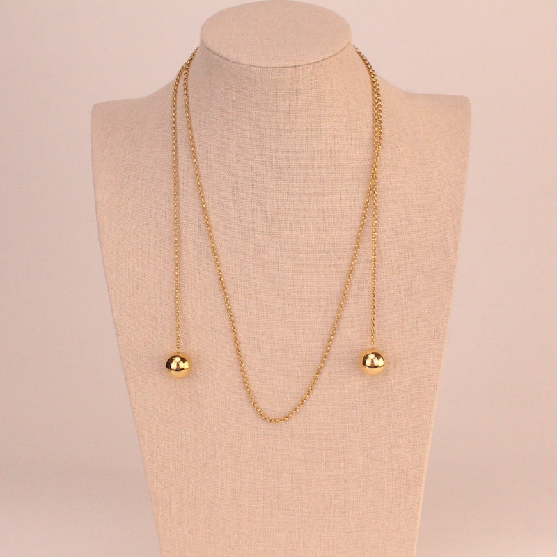 Collar Sphere Oro