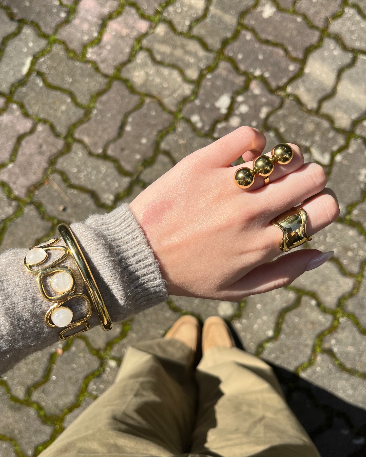 Anillo Glazed Oro