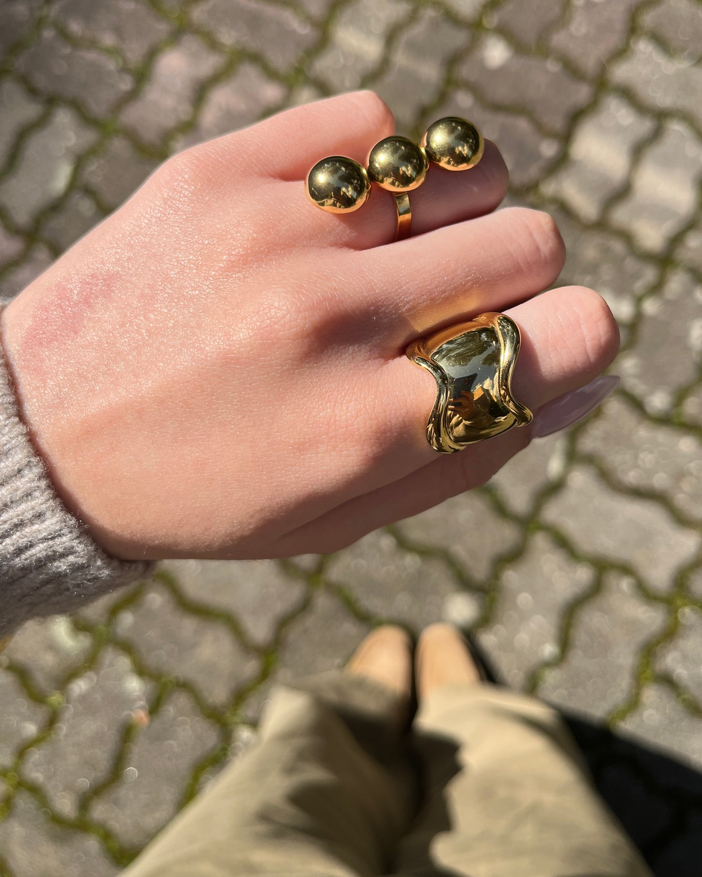 Anillo Glazed Oro