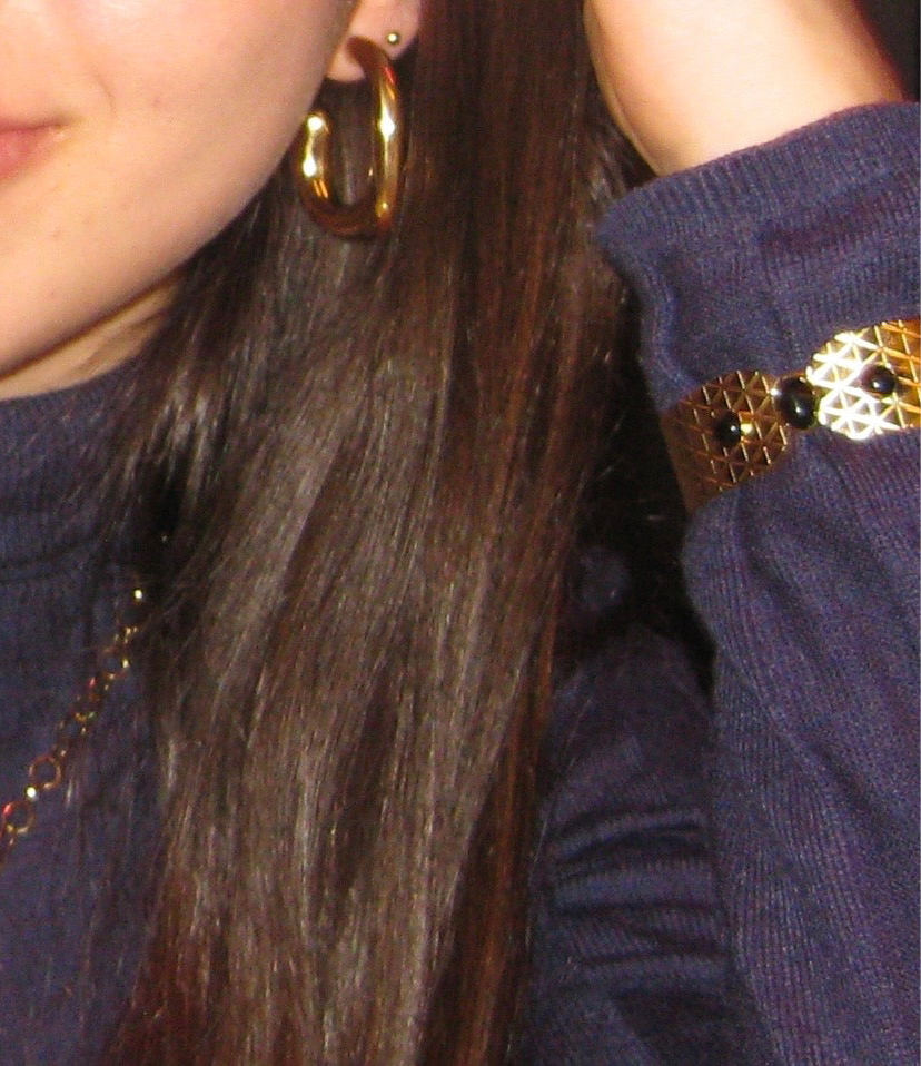 Pendientes Aro Geometric Oro