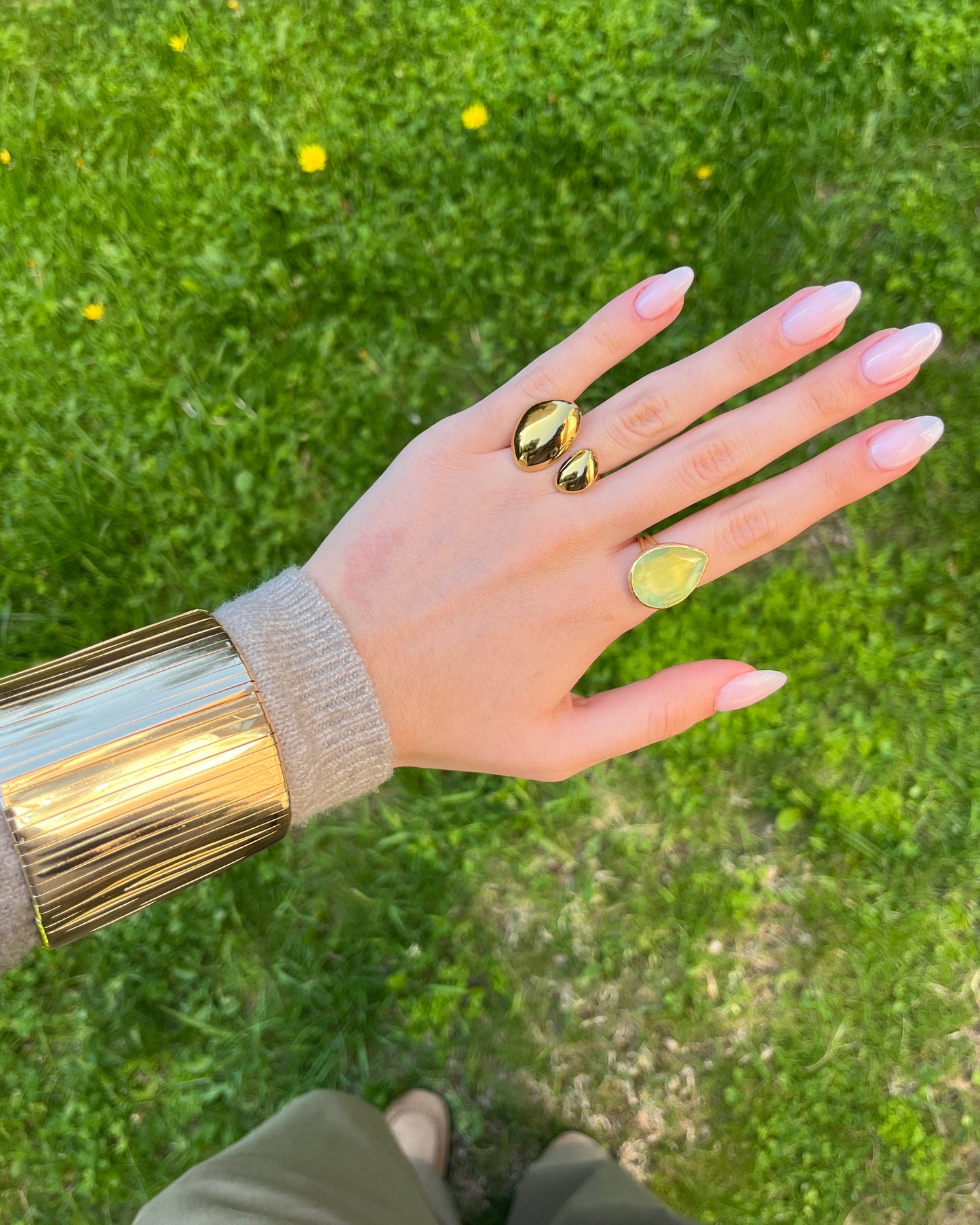 Anillo piedra Lime