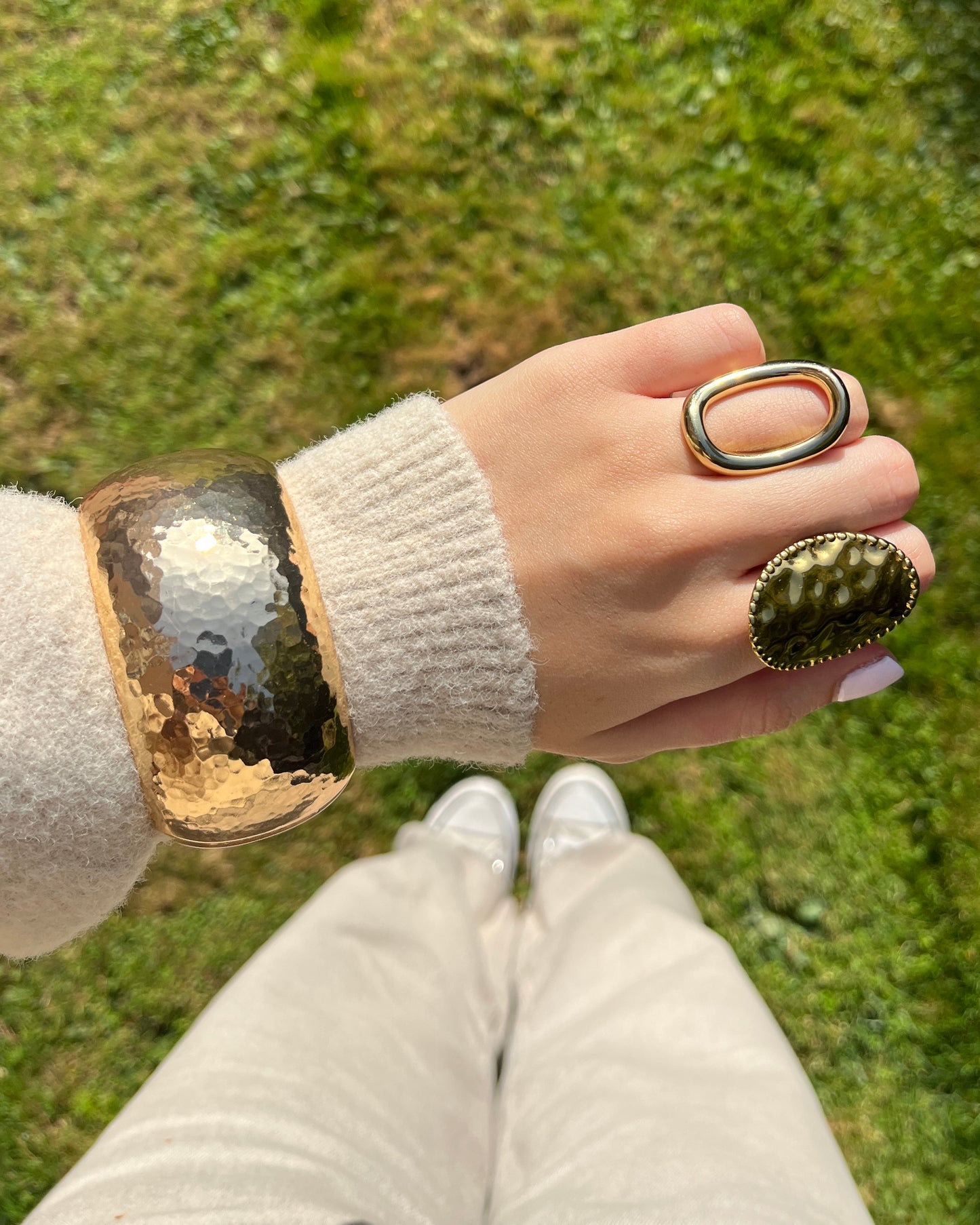Pulsera Mosaico Oro