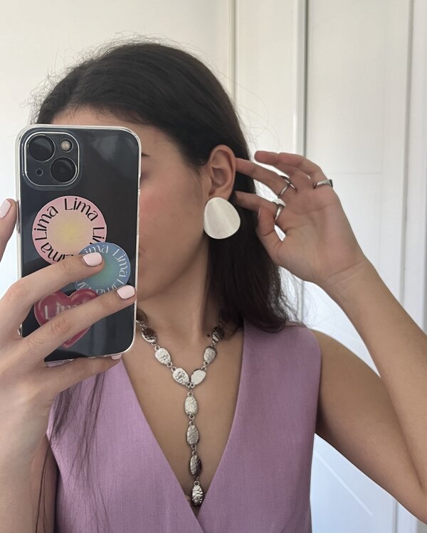 Collar Tears Plata