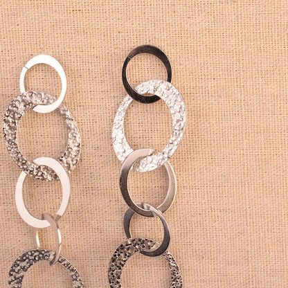 Pendientes Loops Plata