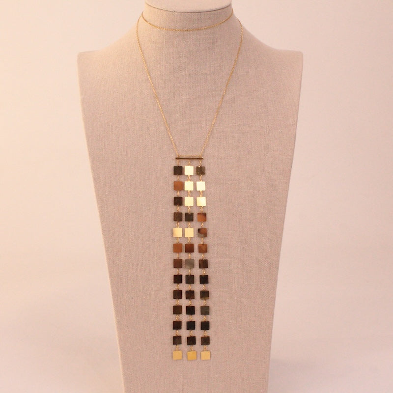 Collar Sequins Oro