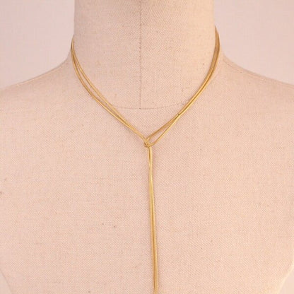 Gold Dots Necklace