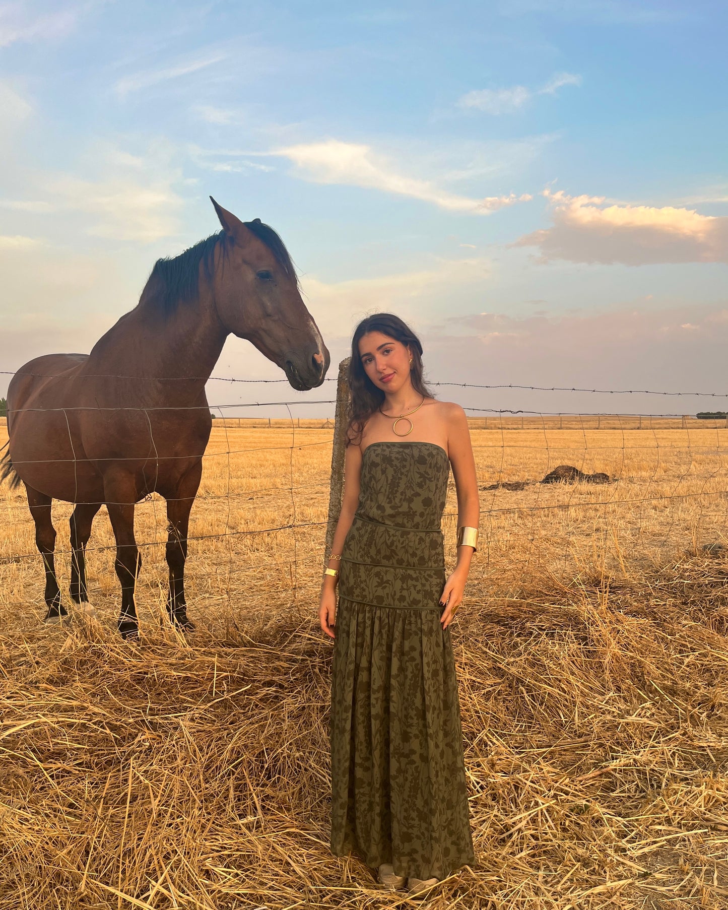 Vestido Oliva