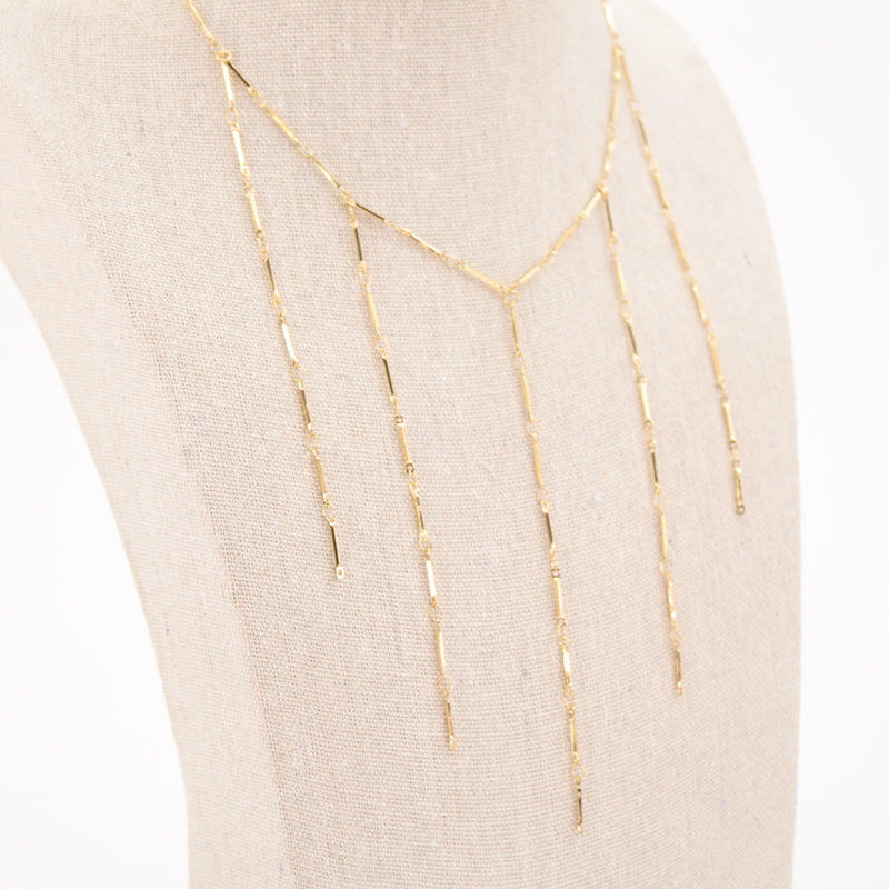 Collar Strips Oro