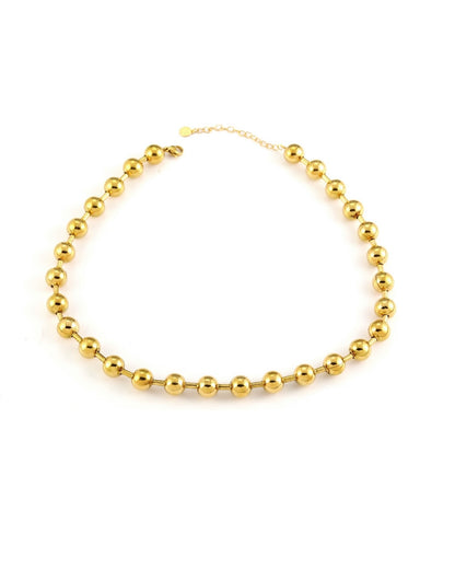 Gold Tears Necklace 