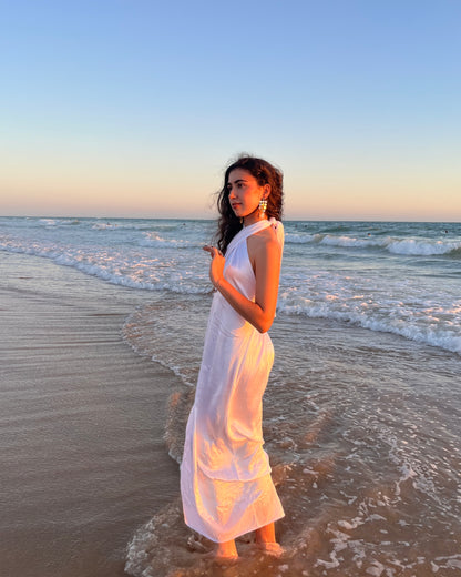 Vestido multiposición Pearl blanco