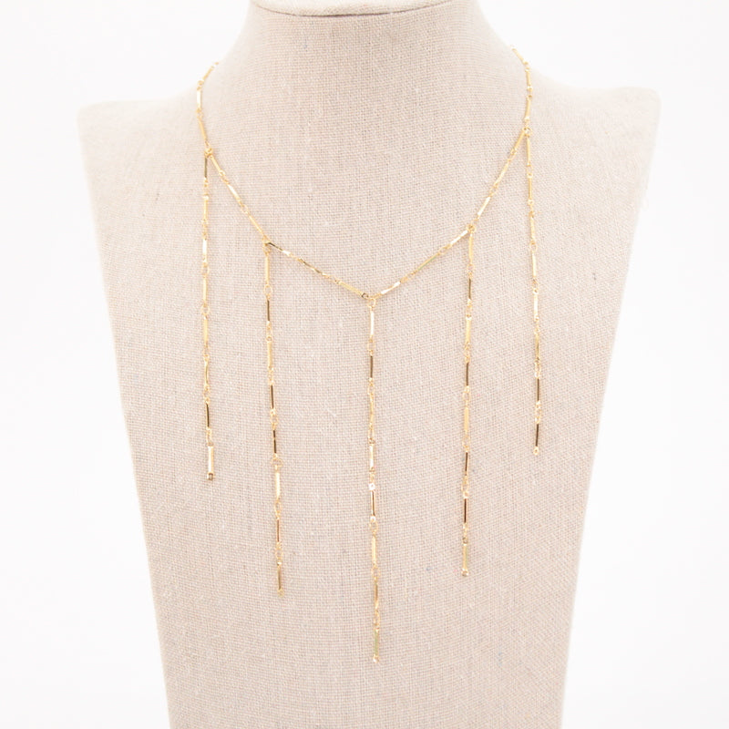 Collar Strips Oro