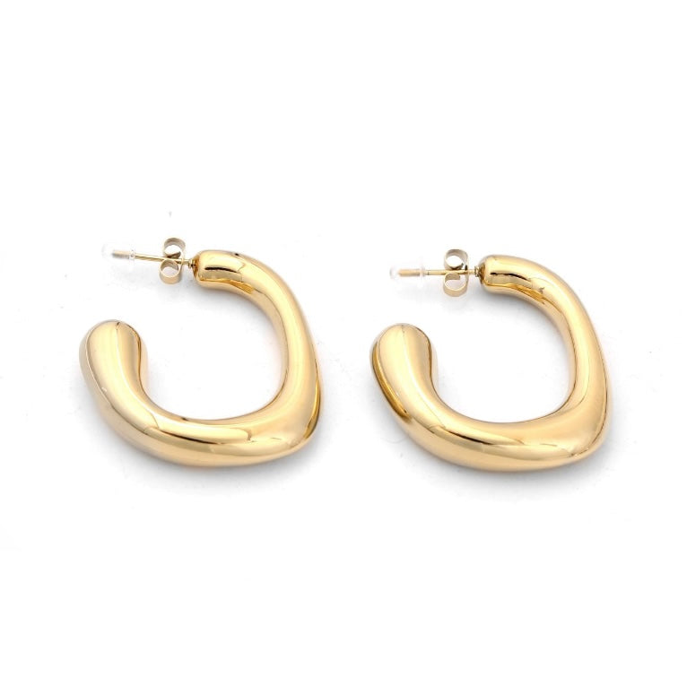 Pendientes Aro Geometric Oro