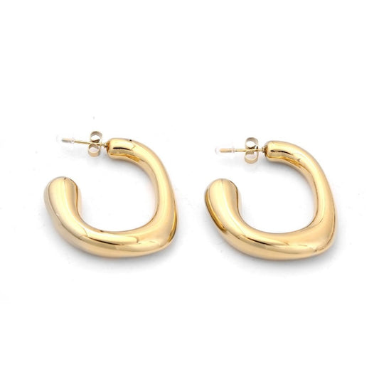 Pendientes Aro Geometric Oro