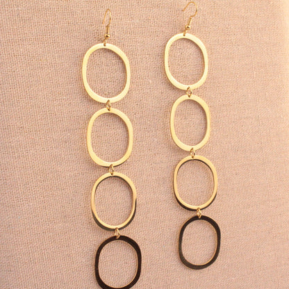 Pendientes Abba Oro