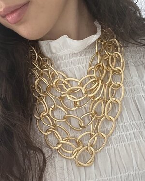 Collar Multicadenas Oro